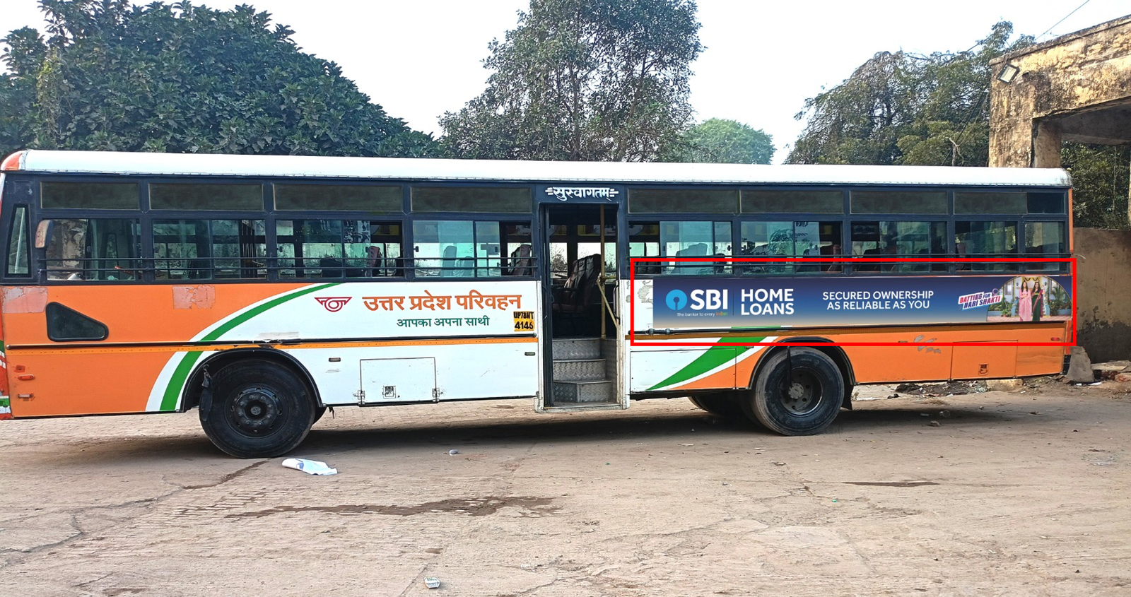 State Bus Branding